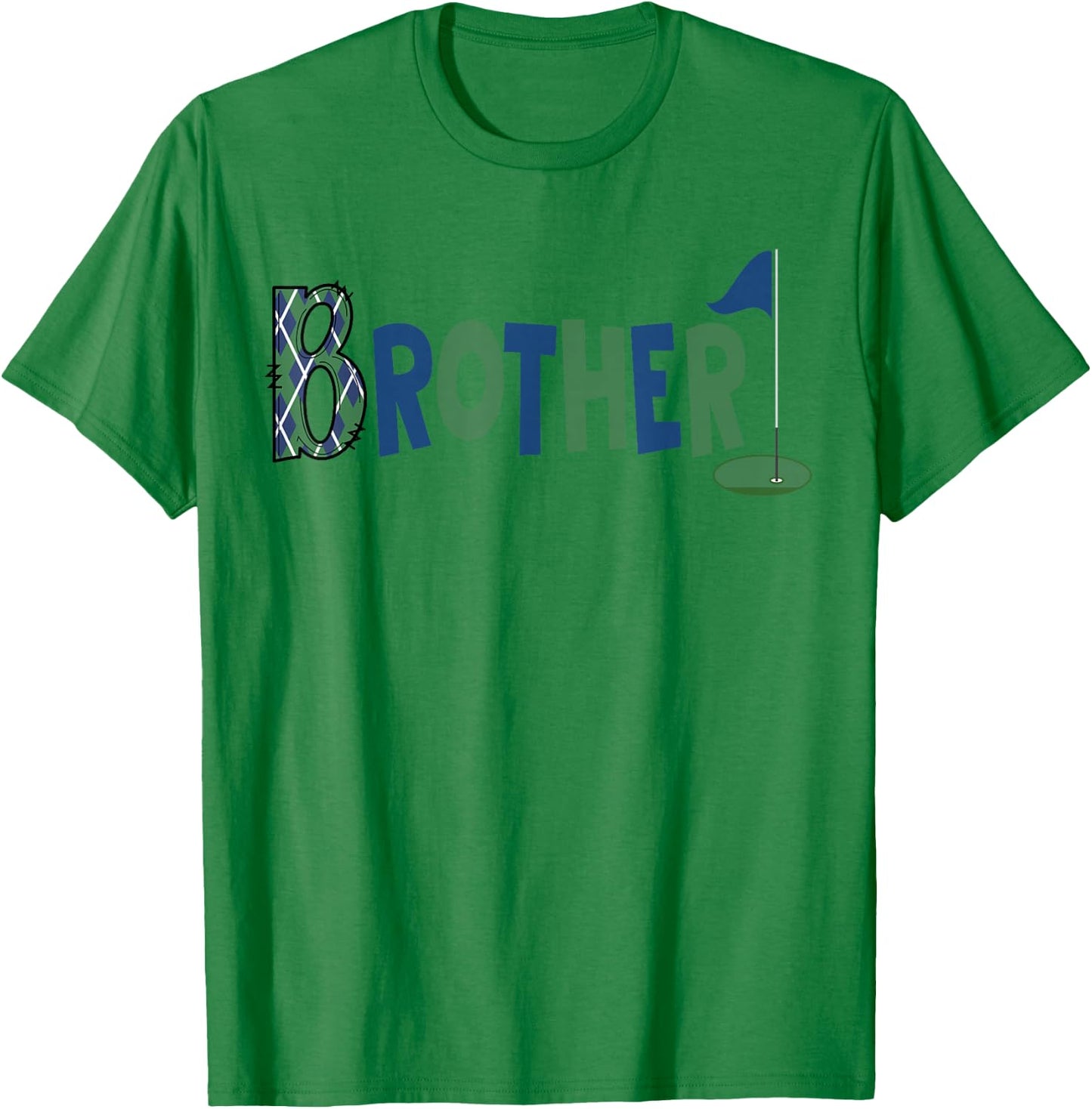 Brother of The Birthday Boy Hole in One Golf Sport Matching T-Shirt - T-Shirt | Irish Green