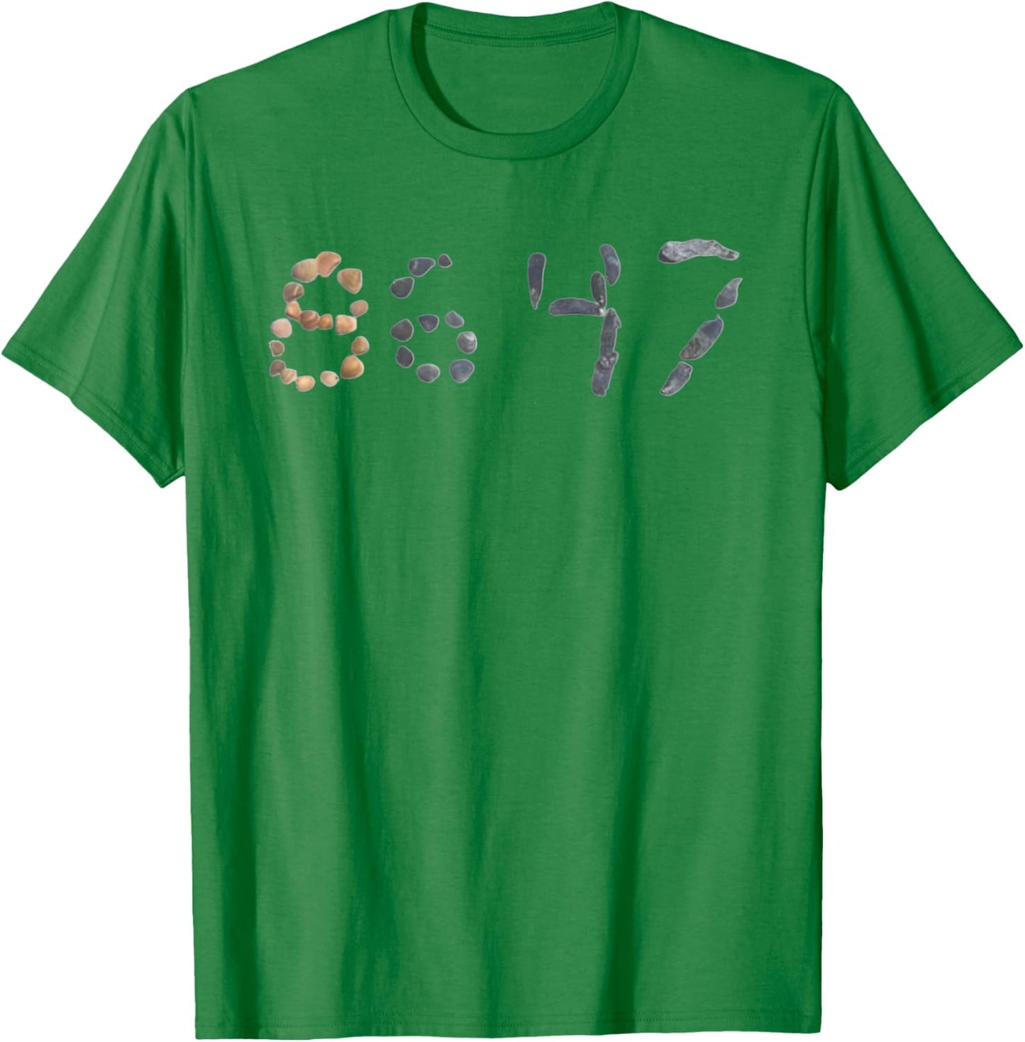 86 47 8647 Seashells Sea Shells Summer Beach T-Shirt - T-Shirt | Irish Green
