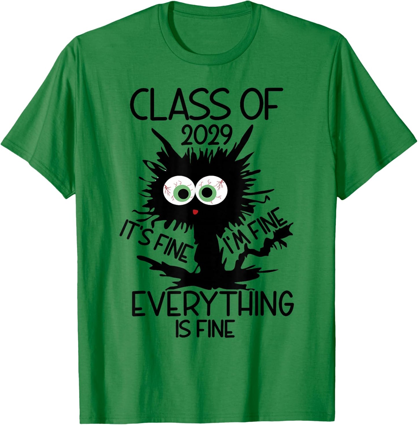 Class Of 2029 T-Shirt - T-Shirt | Irish Green