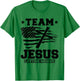 Christian - Team Jesus 03 Faith Hope Love T-Shirt - T-Shirt | Irish Green
