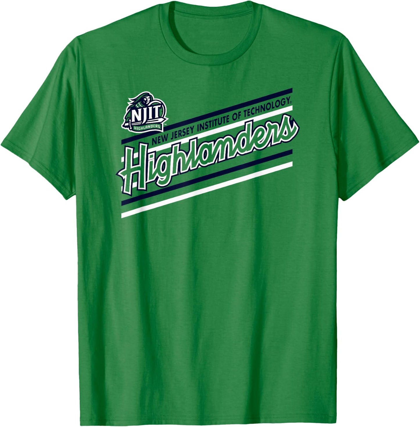 New Jersey Institute of Technology Highlanders Perform Red T-Shirt - T-Shirt | Irish Green