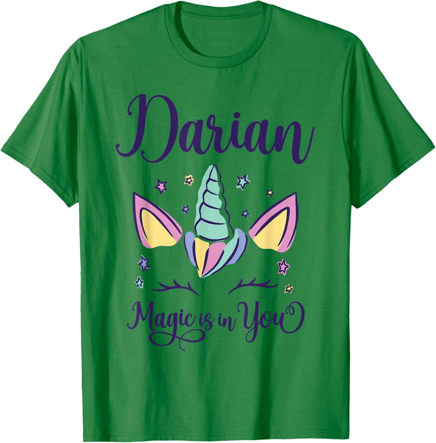 First Name Darian Personalized I Love Darian T-Shirt - T-Shirt | Irish Green