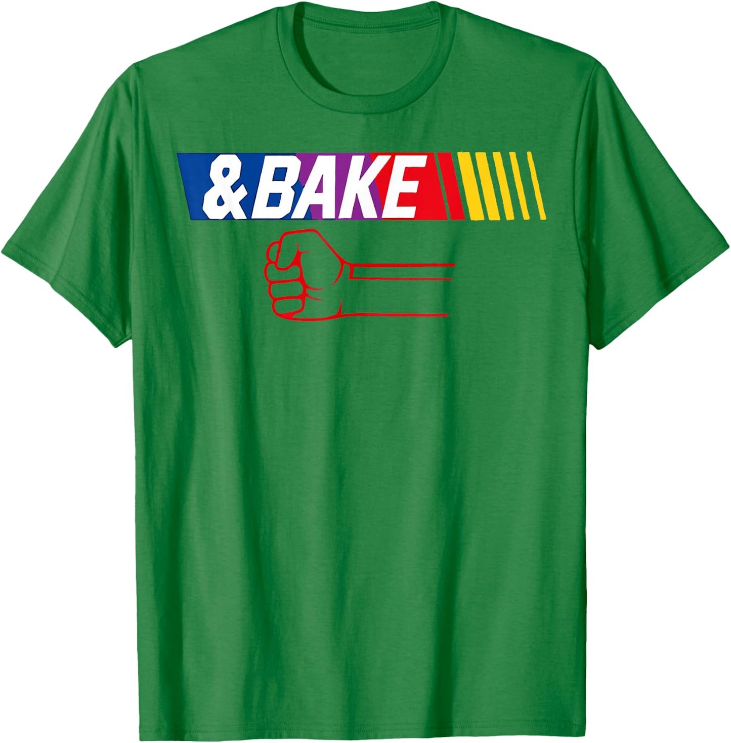 Dad Kid Matching Shake and Bake, Bake T-Shirt - T-Shirt | Irish Green