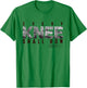 Every Knee Shall Bow Romans 1411 T-Shirt - T-Shirt | Irish Green