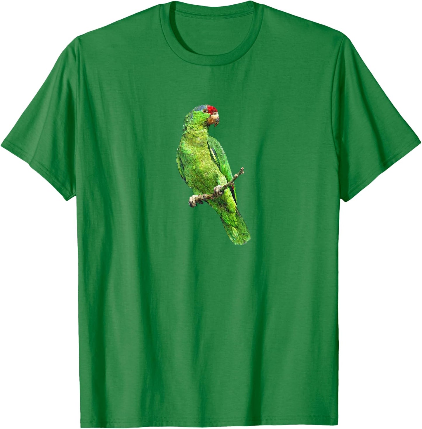 Green Amazon Parrot Bird T Shirt T-Shirt - T-Shirt | Irish Green
