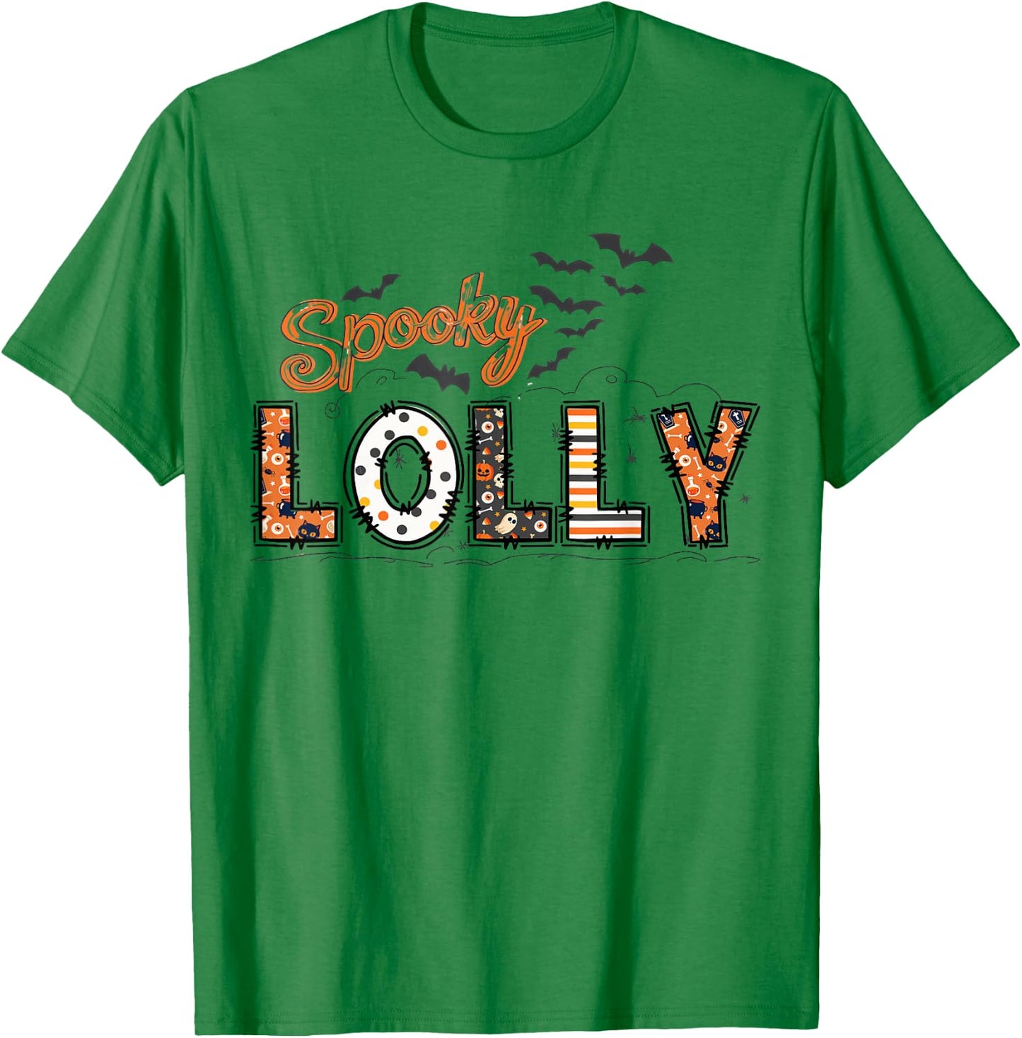 Spooky Lolly Halloween Lolly Life Family Matching T-Shirt - T-Shirt | Irish Green
