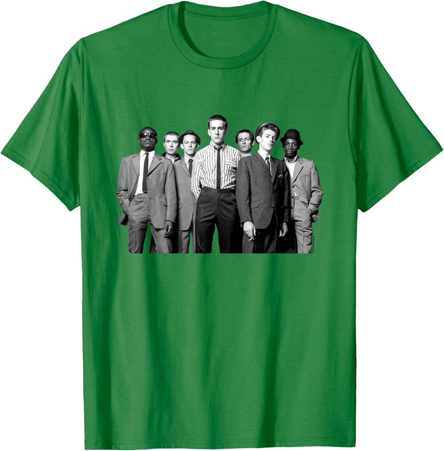 The Specials Band Portrait 1979 By Allan Ballard T-Shirt - T-Shirt | Irish Green