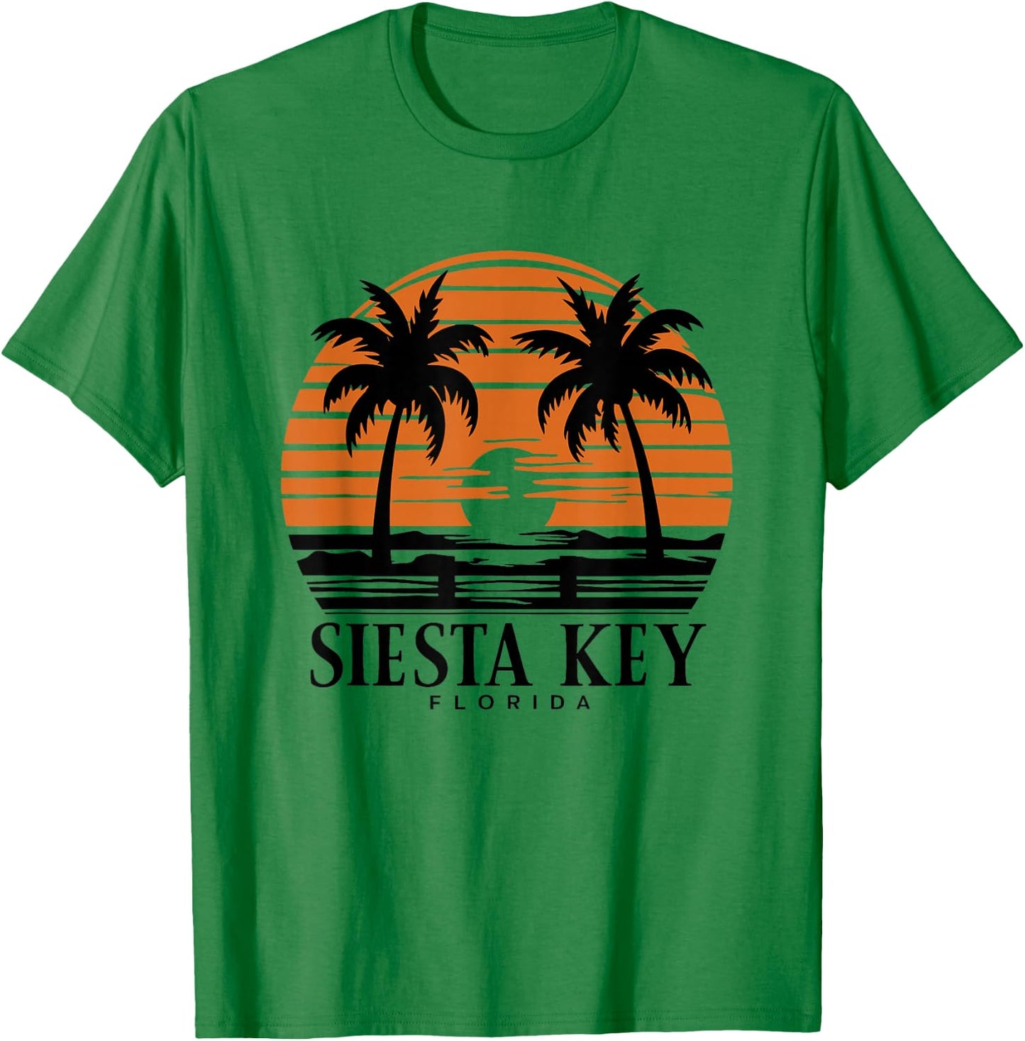 Siesta Key Florida T-Shirt - T-Shirt | Irish Green
