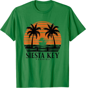 Siesta Key Florida T-Shirt - T-Shirt | Irish Green