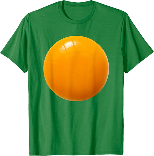 Deviled egg yolk easy lazy DIY costume for halloween party T-Shirt - T-Shirt | Irish Green