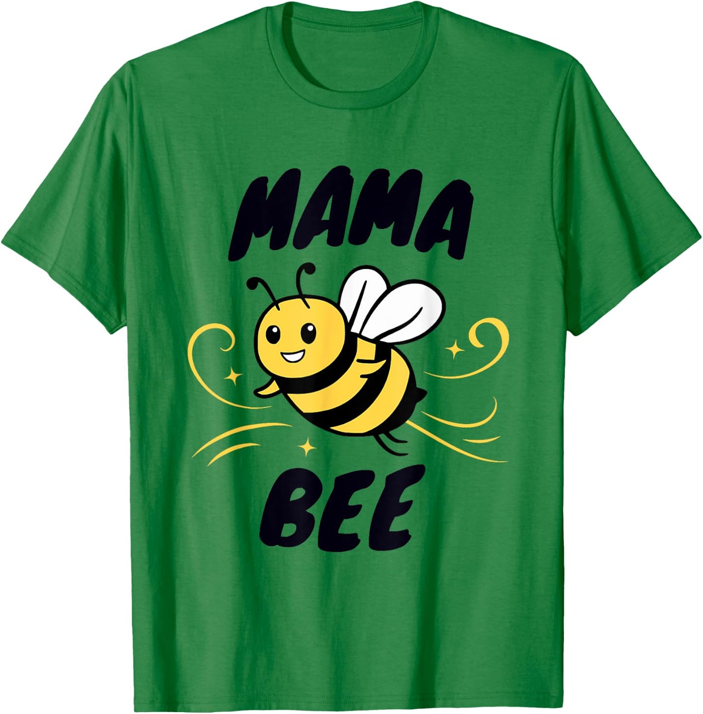 Family Bee Shirts Mom Mama Bee Themed Birthday Party T-Shirt - T-Shirt | Irish Green