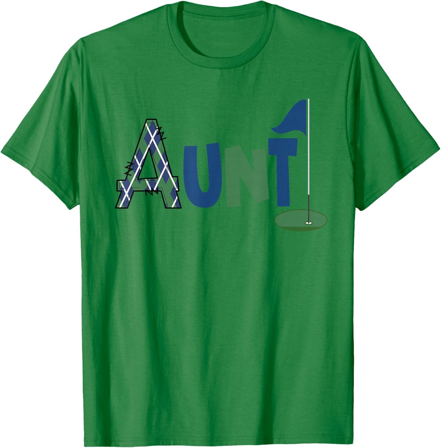 Aunt of The Birthday Boy Hole in One Golf Sport Matching T-Shirt - T-Shirt | Irish Green