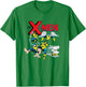 Marvel X-Men Original Group In Action Group Shot Vintage T-Shirt - T-Shirt | Irish Green
