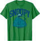 Peanuts -Snoopy Puffer T-Shirt - T-Shirt | Irish Green