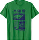 MG MGB Sports Car Promo Ad T-Shirt - T-Shirt | Irish Green