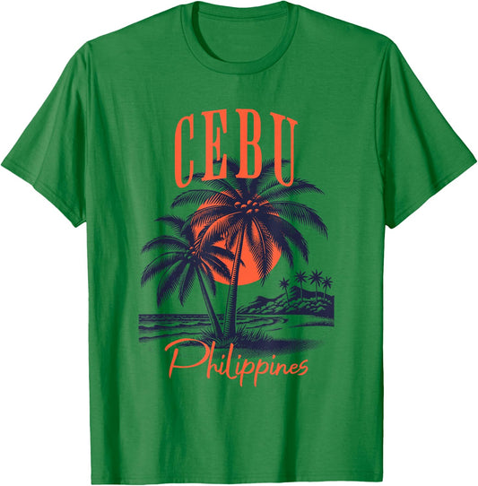 Mabuhay Cebu Philippines, Filipino , Small T-Shirt - T-Shirt | Irish Green