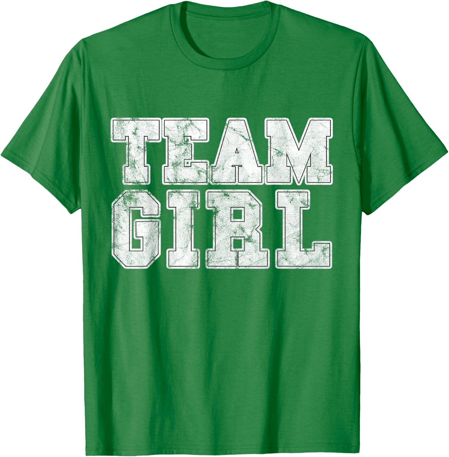 Team Girl Pink Gender Reveal Baby Shower T-Shirt - T-Shirt | Irish Green