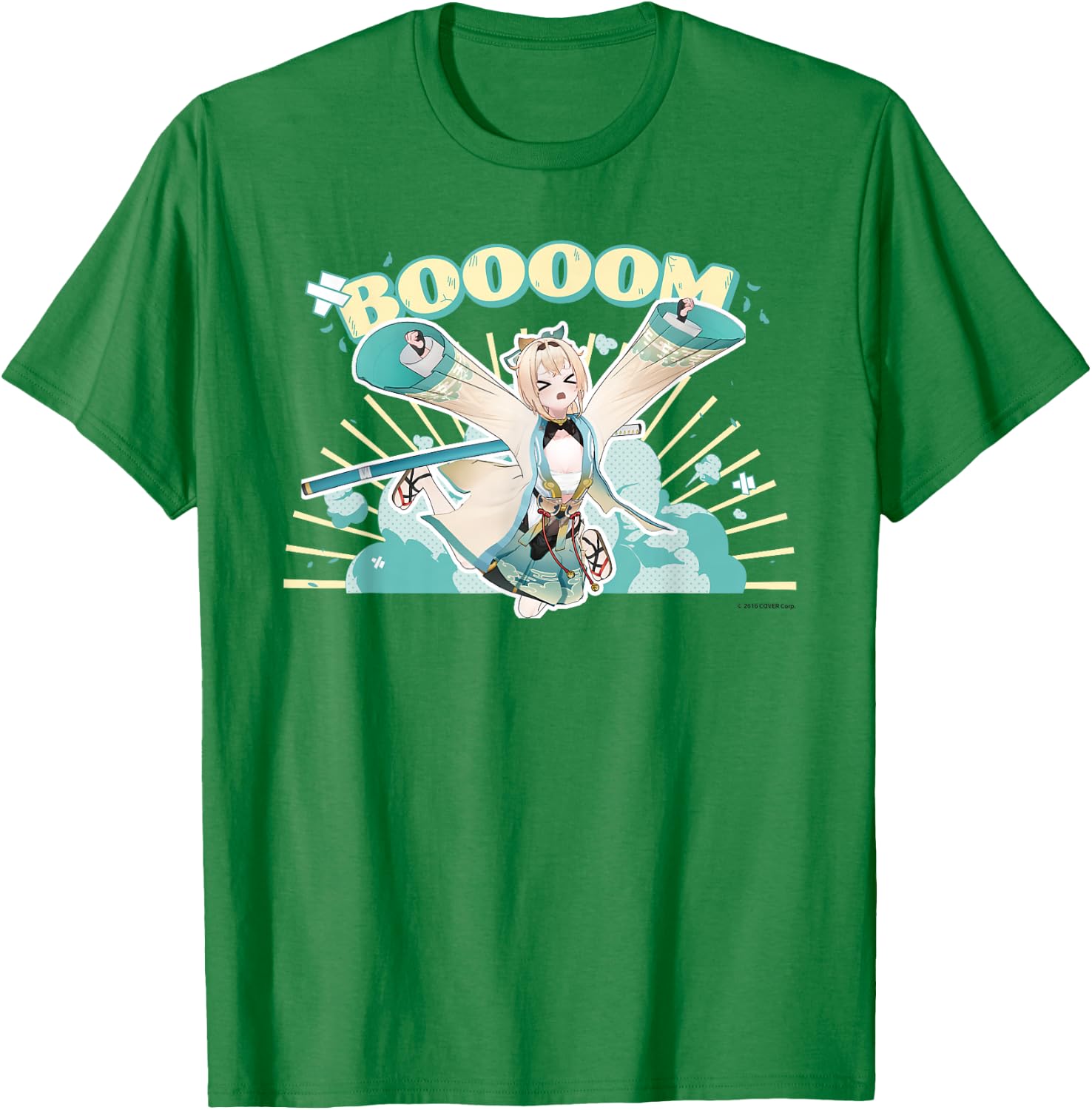 【Kazama Iroha】 Holo no Graffiti Greatest Moments T-Shirt - T-Shirt | Irish Green