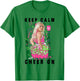 Disney Channel Zombies 2 Addison Keep Calm and Cheer On T-Shirt - T-Shirt | Irish Green