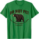 Poconos Delaware Pennsylvania Black Bear Funny Souvenir T-Shirt - T-Shirt | Irish Green