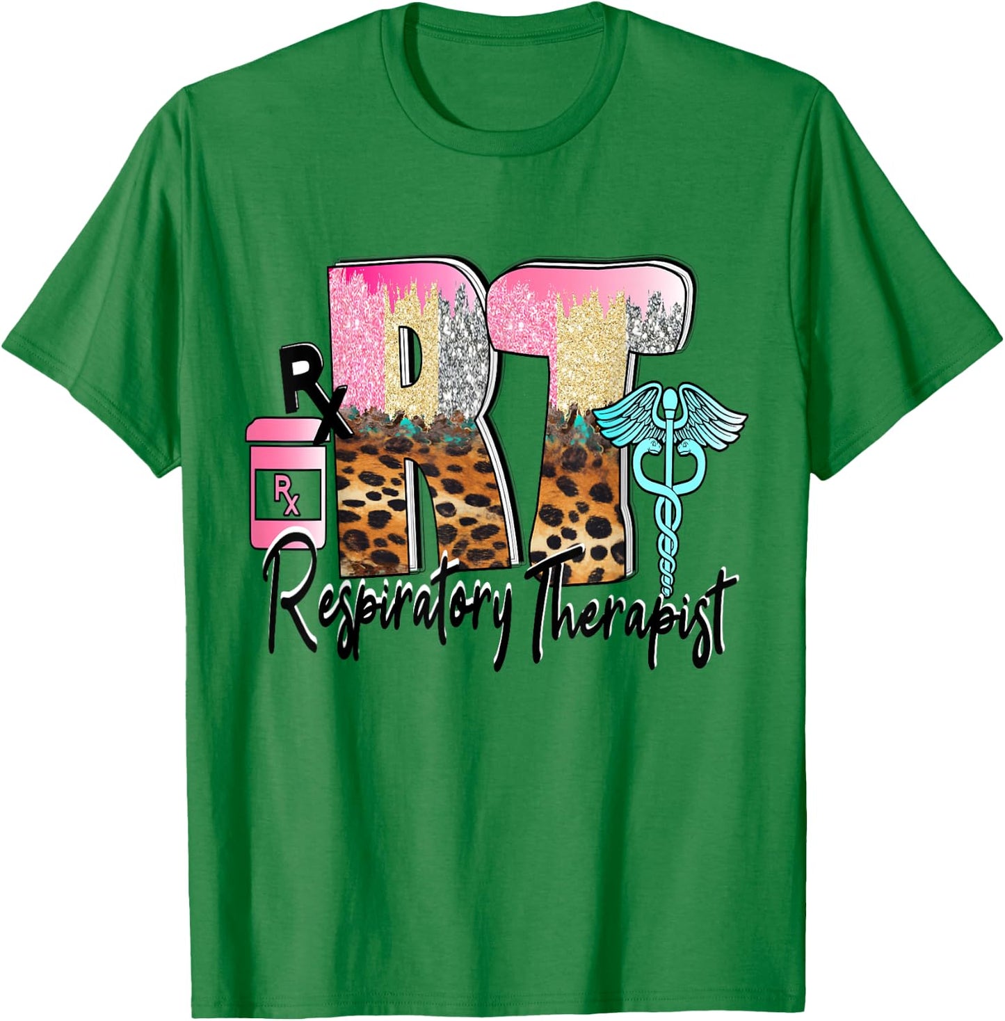 Registered Respiratory Therapist RT Care Week Pulmonologist T-Shirt - T-Shirt | Irish Green