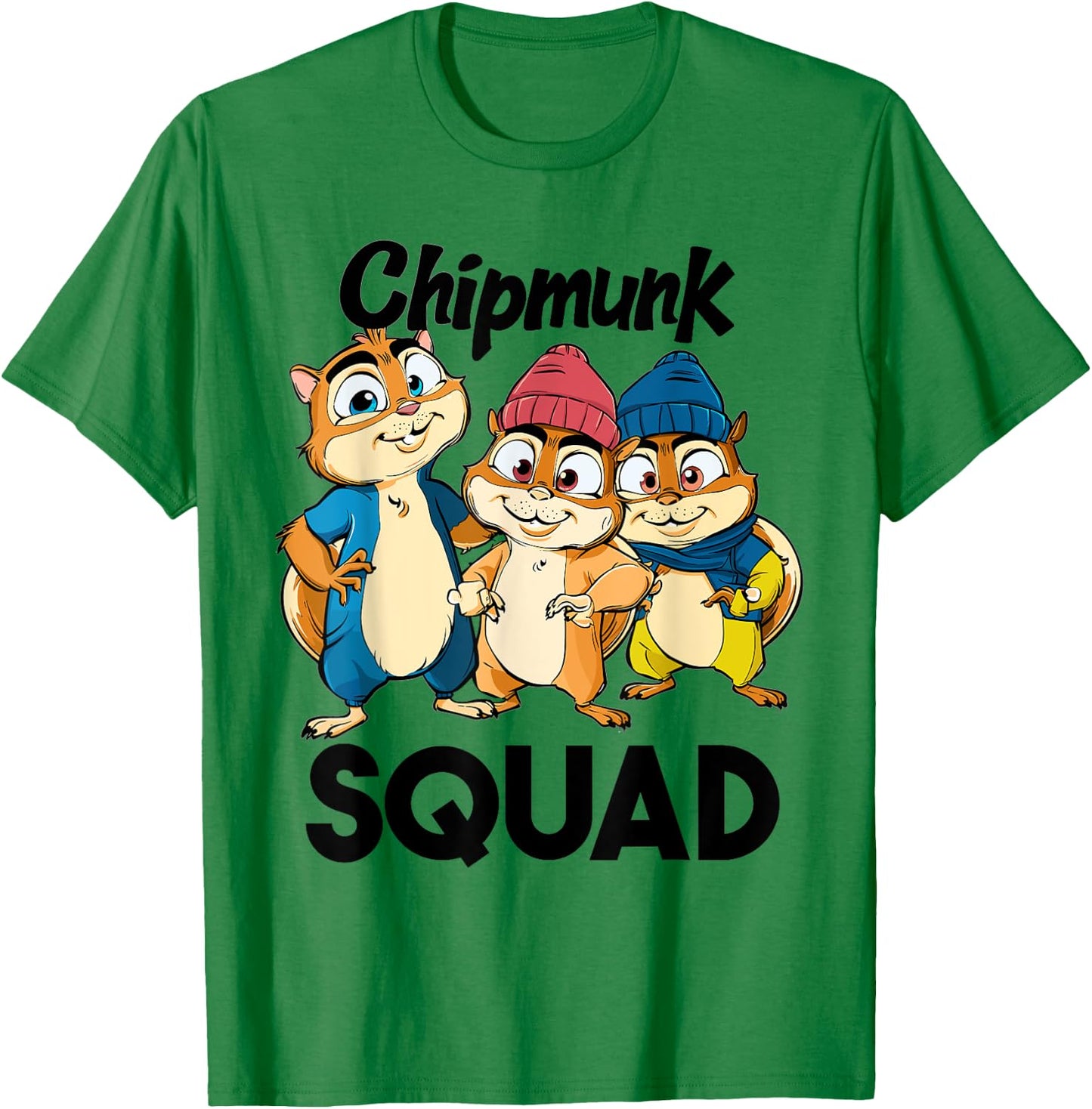 Chipmunk Squad for Chipmunk Lover Shirt Cool Chipmunk T-Shirt - T-Shirt | Irish Green