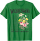 Consider the Wildflowers Christian Bible Scripture Luke Boho T-Shirt - T-Shirt | Irish Green