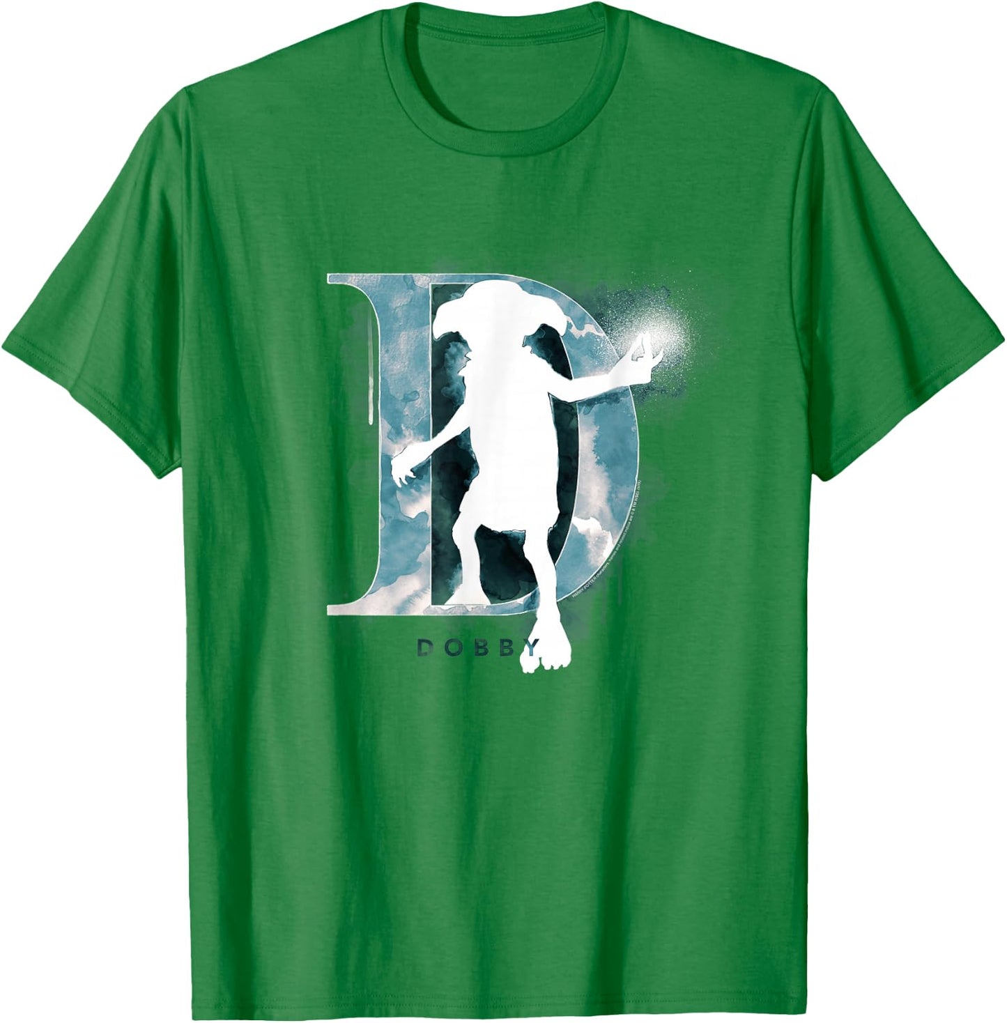 Harry Potter Dobby Watercolor T-Shirt - T-Shirt | Irish Green