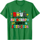 Bruh This is My Last Day of School Autograph 2026, 2 Sides T-Shirt - T-Shirt | Irish Green