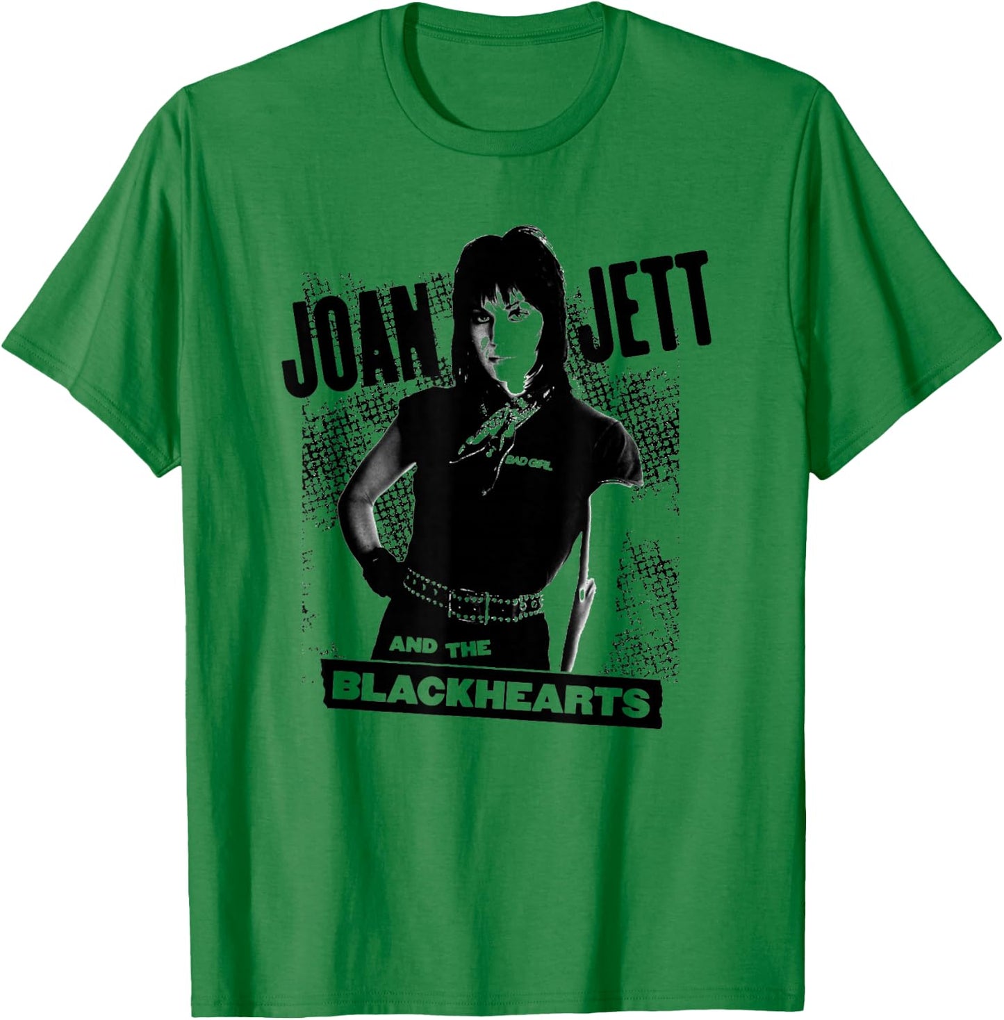 Joan Jett and the Blackhearts - Bad Girl T-Shirt - T-Shirt | Irish Green