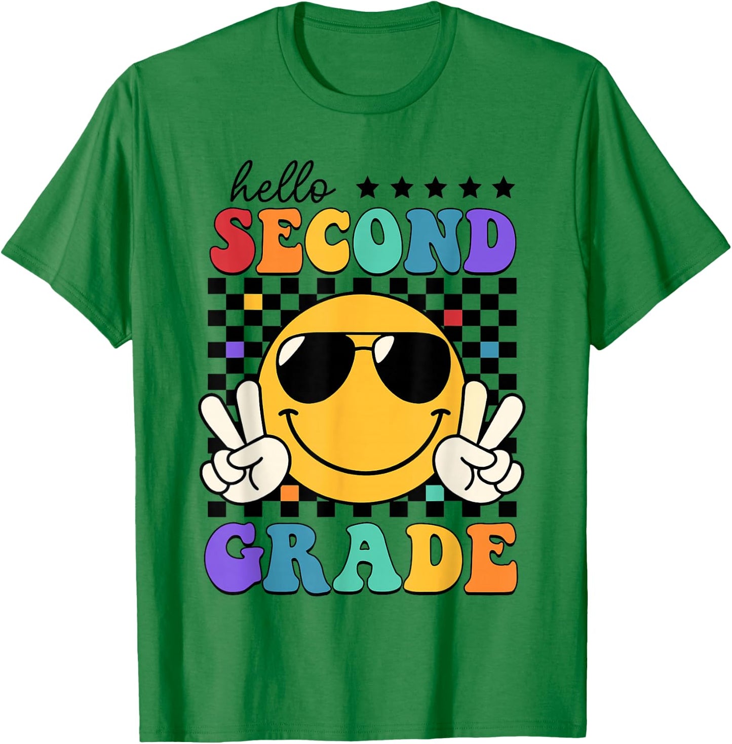 2nd Grade Teacher Shirts, First Day Second Grade Shirt Girls T-Shirt - T-Shirt | Irish Green