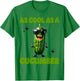 As Cool As a Cucumber Funny Cucumber in Sunglusses Design T-Shirt - T-Shirt | Irish Green