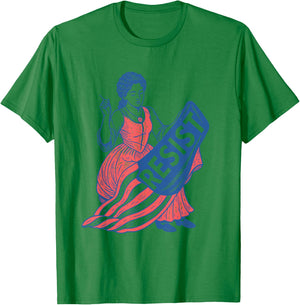 Feminist 4th Of July T-Shirt - T-Shirt | Irish Green