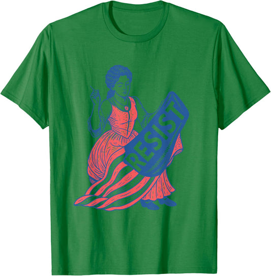 Feminist 4th Of July T-Shirt - T-Shirt | Irish Green
