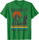 Respect the Locals Sasquatch , Small, Grey T-Shirt - T-Shirt | Irish Green