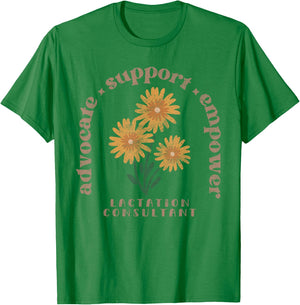 Lactation Nurse IBCLC Nurse TeeLactation Nurse for Lact T-Shirt - T-Shirt | Irish Green