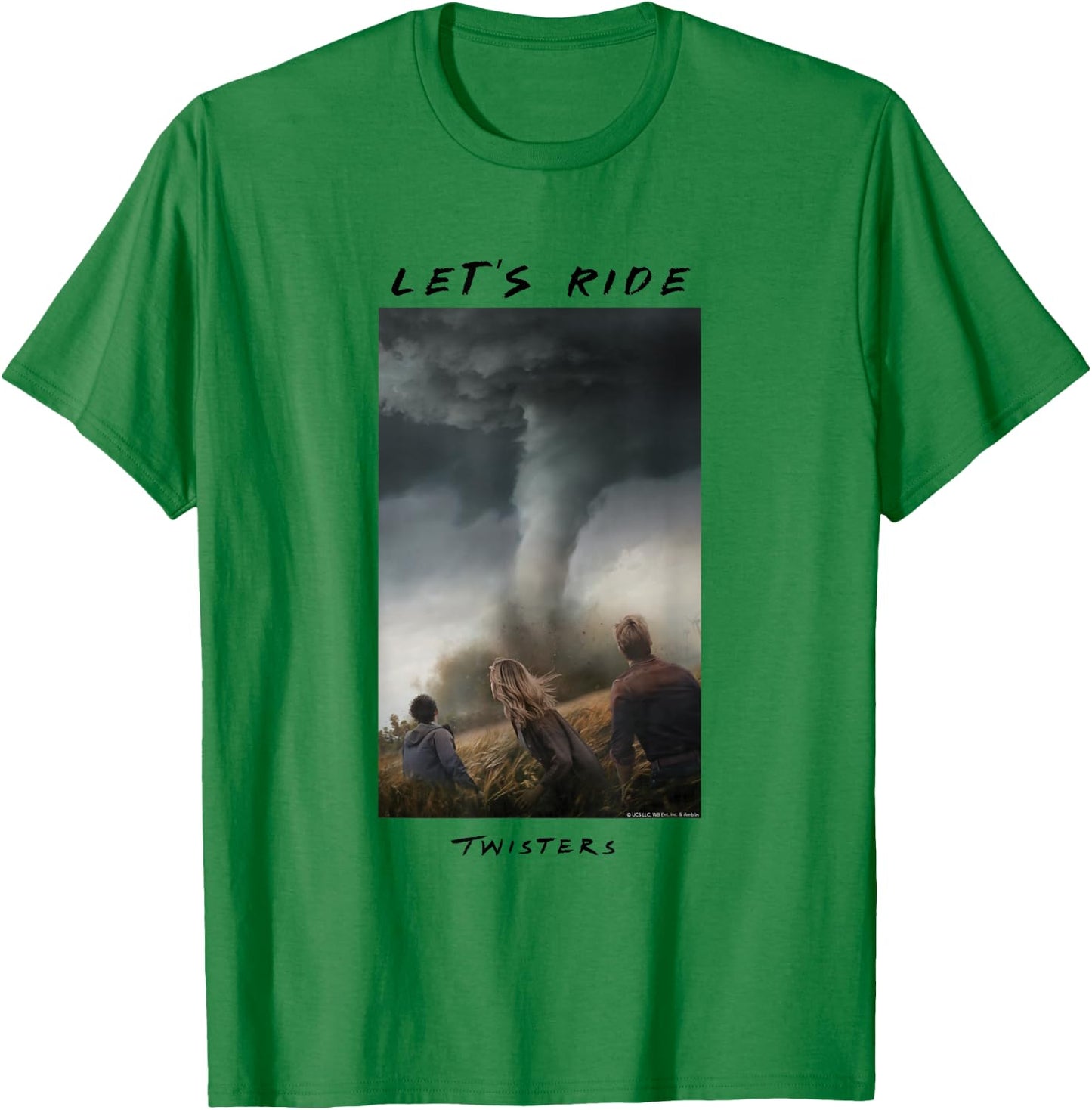 Twisters Let's Ride T-Shirt - T-Shirt | Irish Green