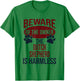 Beware - Dog Dad Dog Mom Dutch Shepherd Dog Owner T-Shirt - T-Shirt | Irish Green