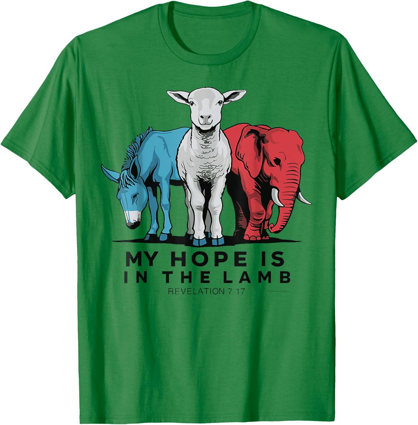 My Hope Is In The Lamb T-Shirt - T-Shirt | Irish Green