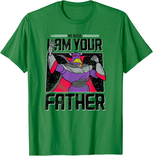 Disney Pixar Toy Story Zurg I am Your Father T-Shirt - T-Shirt | Irish Green