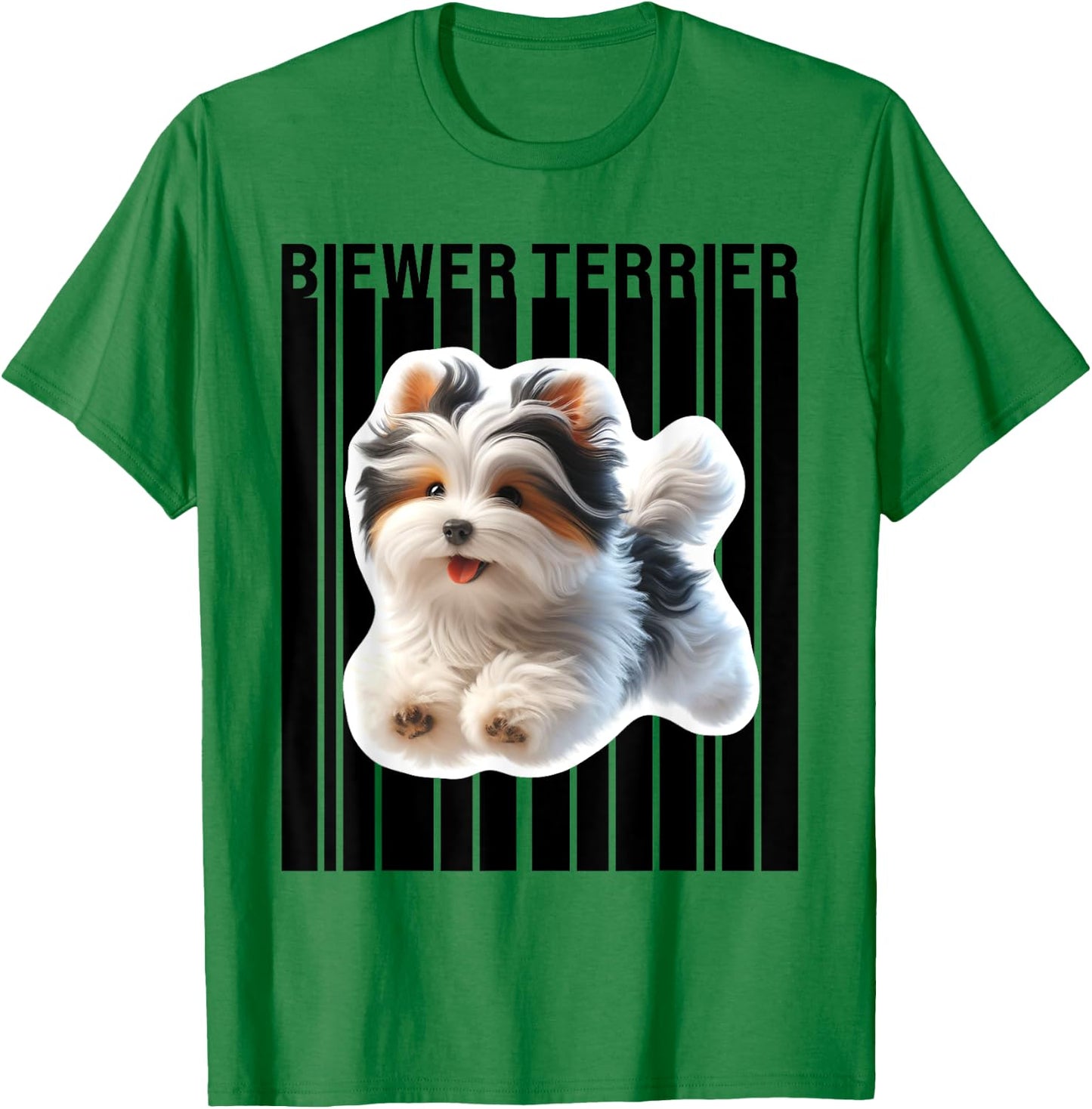 Biewer Terrier dog lovers T-Shirt - T-Shirt | Irish Green