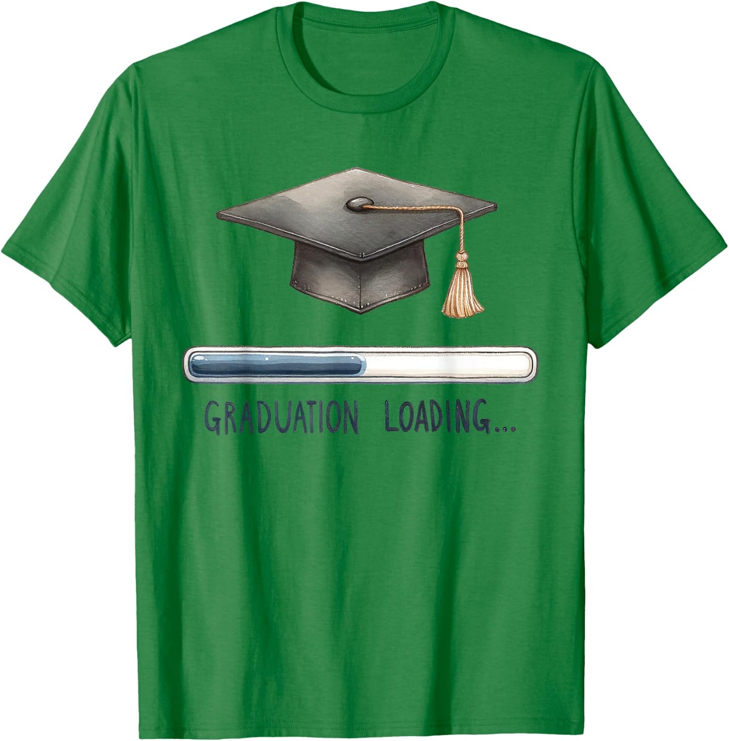Graduation Loading T-Shirt - T-Shirt | Irish Green