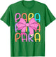 Women Coquette Para Bow Back to School Paraprofessional T-Shirt - T-Shirt | Irish Green