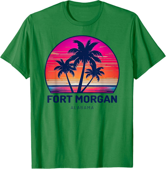 Fort Morgan Alabama T-Shirt - T-Shirt | Irish Green