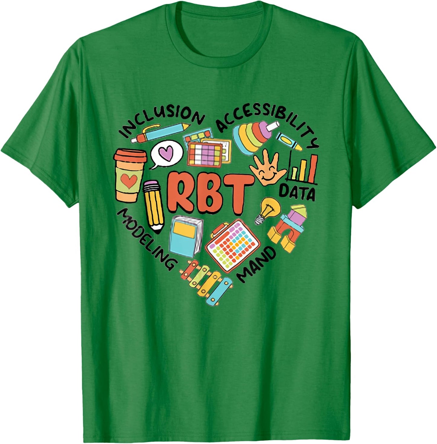 Retro Register Behavior Technician RBT Analyst ABA Therapist T-Shirt - T-Shirt | Irish Green