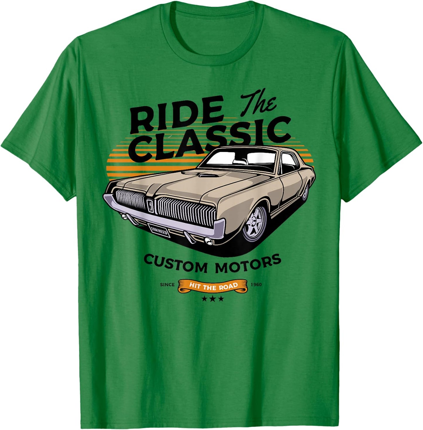 1967 Mercury classic Cougar cars T-Shirt - T-Shirt | Irish Green