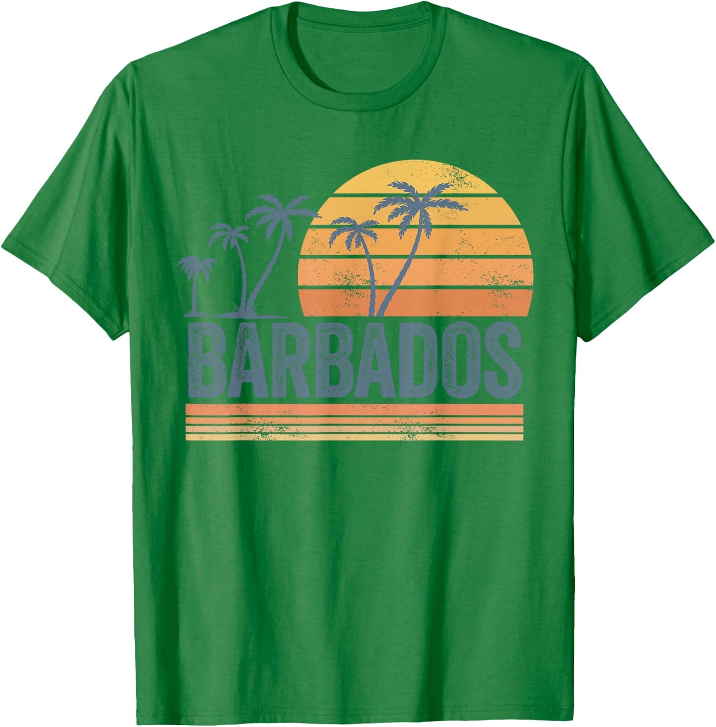 The Barbados Souvenir Barbadians Bajan Travel Men Women Boy T-Shirt - T-Shirt | Irish Green