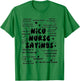 NICU Nurse Saying Neonatal Intensive Care Unit Nurse Week T-Shirt - T-Shirt | Irish Green