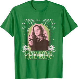 Harry Potter Hermione Granger Brightest Witch Of Her Age T-Shirt - T-Shirt | Irish Green