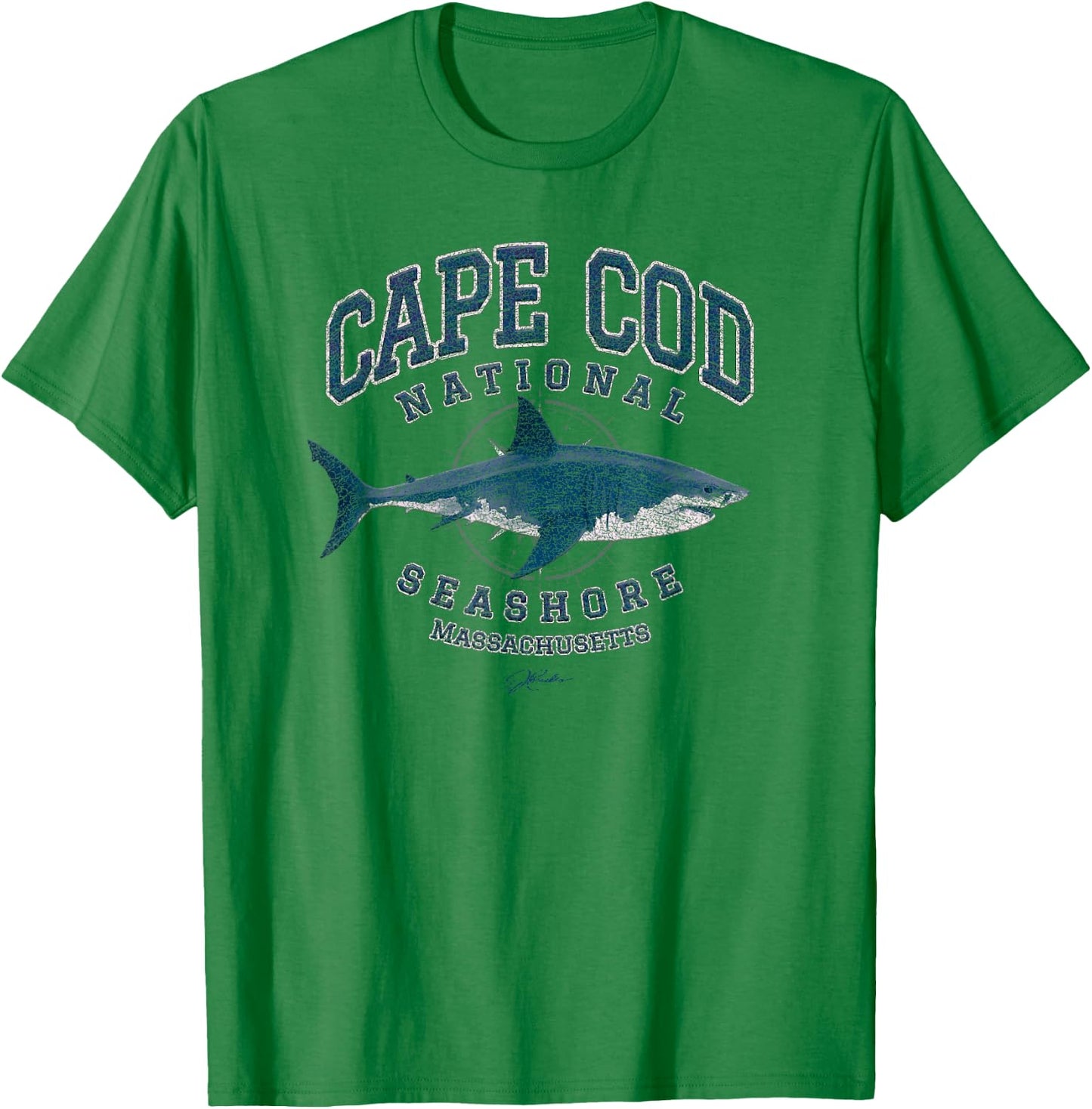 JCombs: Cape Cod National Seashore, Massachusetts T-Shirt - T-Shirt | Irish Green